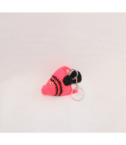 keychain ikan pink