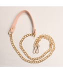 leather handle chain 1 pink