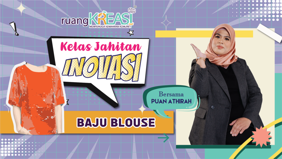 Cover Kelas Jahitan Inovasi Baju Blouse