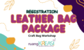 Cover Registration Leather Bag Package