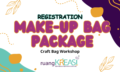 Cover Registration Make-up Bag Package