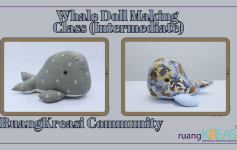 Kelas Free Whale Doll Making (Inter)