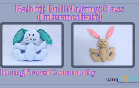 Kelas Rabbit Free Doll Making (Intermediate)