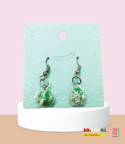 Earring Clay (Kueh Onde Onde 1)