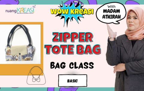 Zipper Tote Bag BI