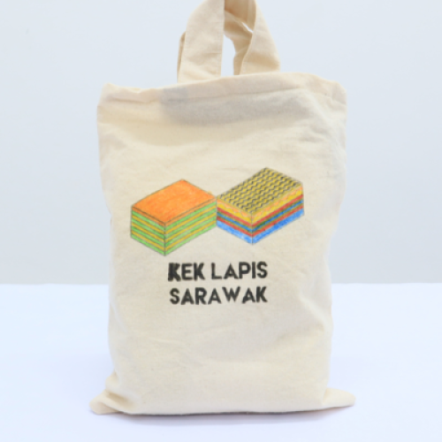 totebag cuture kek lapis